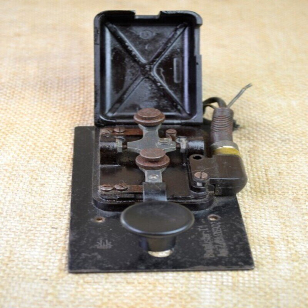 German Wwii Morse Code Telegraph Key