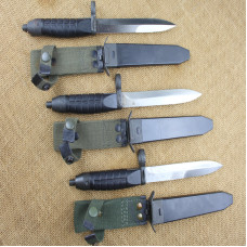 Swedish AK4 bayonet, German G3 clone. Stainless steel blade.