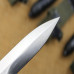 Swedish AK4 bayonet, German G3 clone. Stainless steel blade.