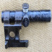 Mosin Nagant 1891/30 PU sniper optic sight. 1944 Kazan made in early body. Izhevsk mount