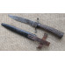 German WWI period trench or fighting knife. Rare dagger model with steel handle