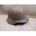 german WWII combat helmet m40 model size 64 signed
