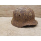 SS M 40  SZ 64 helmet shell relic