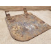 2 cm Flak 30 shield part with original paint markings