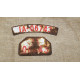 German WWII motorcycle license plates set 