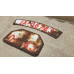 German WWII motorcycle license plates set 