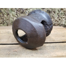 Battle damaged Panzer IV late muzzle brake