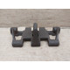 Early Panzer III / IV track link 36 cm high guide horn type