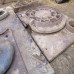 Panzer V  Panther motordeck set of ventilation grills and maintance hatch with armor plate