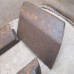  Tiger I front hull driver visor guard blocks set. 