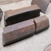  Tiger I front hull driver visor guard blocks set. 