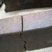  Tiger I front hull driver visor guard blocks set. 