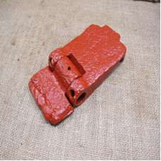 Tiger I late turret spare track link upper bracket
