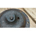 King Tiger wheel hub with a bullet through damage