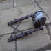IL 2 Illushin ground assault aircraft landing gear with wheel rim