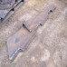 Panther ausf A / D  board backside armored skirt part 