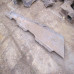 Panther ausf A / D  board backside armored skirt part 