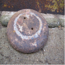 Panzer V ausf A / ausf D drive sprocket wheel hub cap early