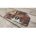 German WWII  - West Prussian tail license plate... 