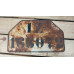 German WWII  - West Prussian tail license plate... 