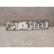 German WWII police car license plate
