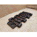 T-34  intermediate track link waffle type