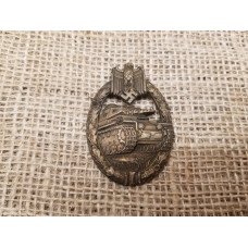 Panzer Assault Badge in bronze