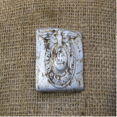 SS troops Alu belt buckle RZM 822/38 