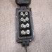 German WWII communication cables connection box