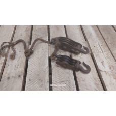 Wehrmacht small pulley blocks set